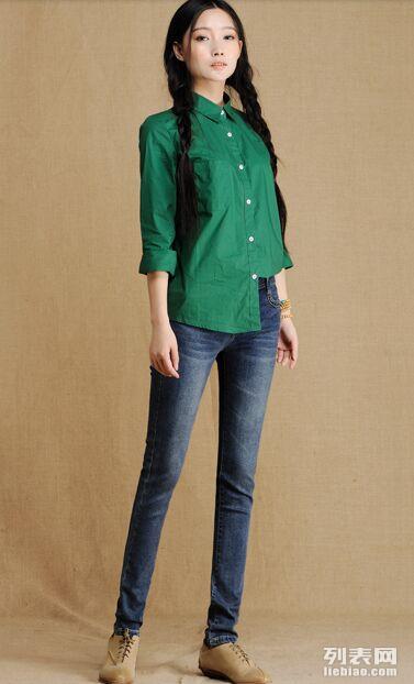 春夏特價(jià)爆款小腳女牛仔褲，廣州廠家直供百搭時(shí)尚